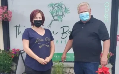Port Sydney cannabis retail store receives visit from Premier Doug Ford